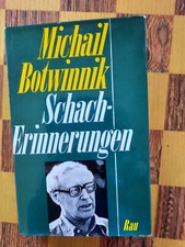 Botwinnik schacherinnerungen gebraucht kaufen  Münster