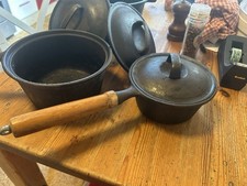 Cast iron sauce for sale  WALLINGTON