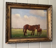 Vintage oil painting for sale  PORTHMADOG
