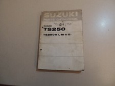 Parts catalog suzuki d'occasion  Expédié en Belgium