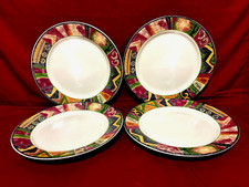 Conjunto de 4 pratos de jantar Sakura Málaga/Furio Mesa de grés 10 3/4" comprar usado  Enviando para Brazil
