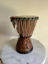 Hand carved djembe for sale  Charlotte