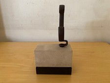 Suporte para relógio ZENITH - 8 X 4 X 6 cm madeira com couro sintético, usado comprar usado  Enviando para Brazil