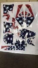 Adesivos adesivos kits gráficos bandeira dos EUA para Kawasaki KXF 450 KX450F 2009-2011  comprar usado Adesivos adesivos kits gráficos bandeira dos EUA para Kawasaki KXF 450 KX450F 2009-2011  comprar usado  Enviando para Brazil