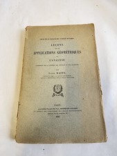 Leçons applications géométr d'occasion  France