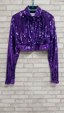 Blusa de lantejoulas roxa Paco Rabanne H&M Club Festival tamanho P comprar usado  Enviando para Brazil