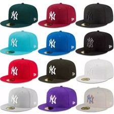 Usado, Boné de beisebol Yankees New York bonés plano fechado completo NY chapéu com caixa ENVIO RÁPIDO comprar usado  Enviando para Brazil