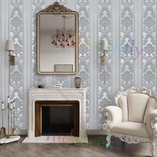 Silver grey wallpaper for sale  WORCESTER
