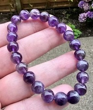 Amethyst beaded gemstone for sale  PICKERING