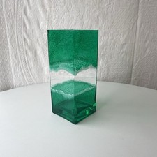 Green glass vase for sale  DERBY