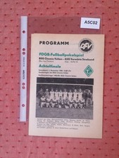 Fußballprogramm fdgb pokal gebraucht kaufen  Chemnitz