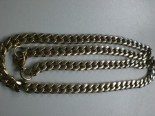 Panzerhalskette ... gold gebraucht kaufen  Stafstedt