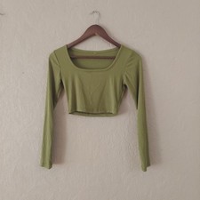 Women green stretchy for sale  Iowa Park