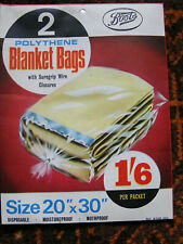 Boots polythene blanket for sale  EDINBURGH