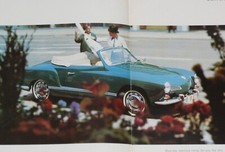 1966 Volkswagen VW Karmann-Ghia & Typ 34 Prospekt brochure n 1600 Golf Käfer 411 comprar usado  Enviando para Brazil