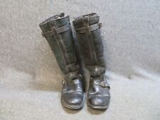 PAR DE BOTAS VOLADORAS DE LA LUFTWAFFE ALEMANAS DE LA SEGUNDA GUERRA MUNDIAL - ORIGINALES - TIPO CREMALLERA ESCASA - HERMOSAS segunda mano  Embacar hacia Argentina