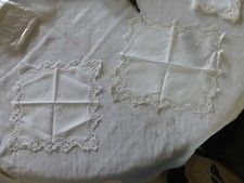 Lot anciens mouchoirs d'occasion  Clermont-Ferrand-