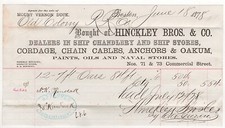 1878 hinckley bros for sale  Waldoboro