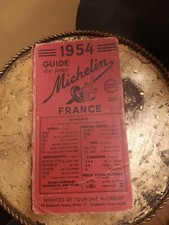 Guide michelin 1954 d'occasion  Paris XIX
