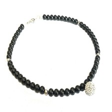 Collana perle nere usato  Scandicci