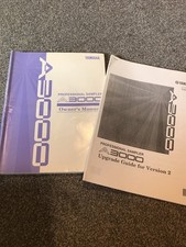 Yamaha a3000 instruction for sale  PETERBOROUGH