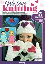 Love knitting pattern for sale  ALEXANDRIA