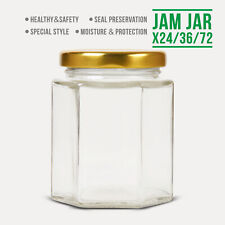 196ml hexagonal jam for sale  UK