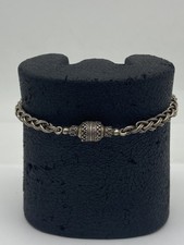 Pulseira Berloque Link Estilo Bali Prata Esterlina 26,5 g, usado comprar usado  Enviando para Brazil