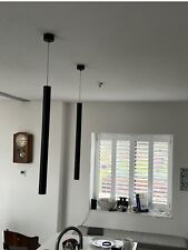 Black pendant lights for sale  SOUTHAMPTON