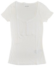 Camiseta Hollister California feminina de renda com nervuras colher Henley HOW-62, usado comprar usado  Enviando para Brazil
