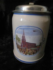 Alter bierkrug zinndeckel gebraucht kaufen  Haag