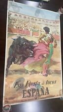 Original 1947 bullfighting for sale  Jacksonville