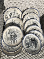 Assiettes anciennes parlantes d'occasion  Sallanches