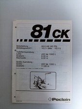 Poclain hydraulikbagger 81 gebraucht kaufen  Eisleben