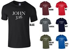 Camiseta João 3:16 - Jesus Amor Cristão Igreja Cristianismo Deus Cristo  comprar usado  Enviando para Brazil