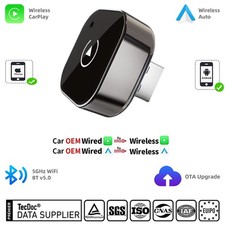 Adaptador CarPlay USB sem fio dongle plug & play 2025/Y para iPhone Apple comprar usado  Enviando para Brazil