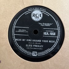Elvis presley 78rpm for sale  HITCHIN
