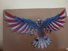 Adler metall wanddeko gebraucht kaufen  Duisburg