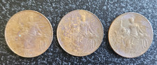 Francia lot monnaies d'occasion  Nemours