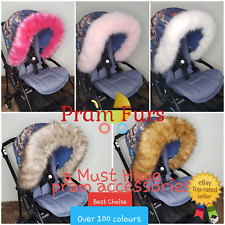 Luxury pram fur for sale  DERBY