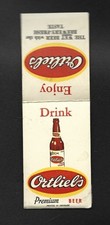 1950's Phila., PA - Drink Ortlieb's Premium Beer Toothpicks Matchbook comprar usado  Enviando para Brazil