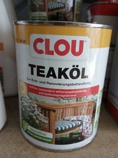 Clou teaköl 750ml gebraucht kaufen  Bad Bevensen