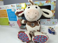 MagIQ Tiny Love DOT Cow Developmental Plush Belly Animal 13" Áudio CD & CAIXA LIDA comprar usado  Enviando para Brazil