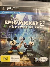 Epic Mickey 2 The Power of Two Sony Playstation 3 PS3 jogo com manual testado, usado comprar usado  Enviando para Brazil