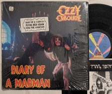 Ozzy Osbourne DIARY OF A MADMAN Randy Rhodes ED1 LP 1981 Jet FZ37492 hype SHRINK comprar usado  Enviando para Brazil