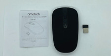 Mouse Cimetech sem fio fino menos ruído operado por bateria FRETE GRÁTIS b comprar usado  Enviando para Brazil