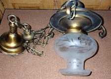 Vintage ceiling light for sale  Poland