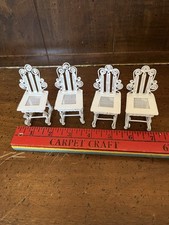 Dollhouse chairs white for sale  Gibsonia
