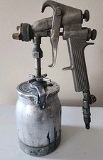 Pistola de ar pulverizadora de tinta Sharpe com sifão copo funil LA EUA encaixe de binks, usado comprar usado  Enviando para Brazil