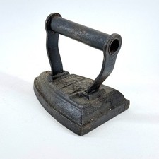 ANTIGA FERRAMENTA DE LAVANDERIA DE METAL PESADO VITORIANA PRENSA PLANA DE FERRO FUNDIDO SALTER #3 comprar usado  Enviando para Brazil
